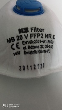 Maska filtrująca ffp2 20szt.