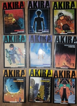 AKIRA -  manga  Tomy 1-9 PL Katsuhiro Otomo