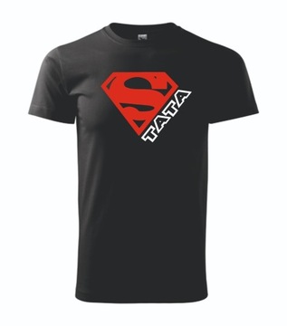 Koszulka T-shirt #DZIEŃ OJCA TATY SUPER TATA