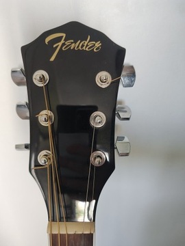 Gitara elektroakustyczna Fender 125 BLK