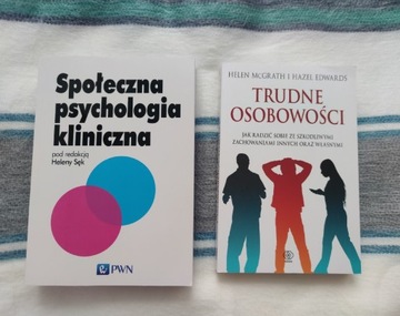 Społeczna psychologia kliniczna +Trudne osobowości