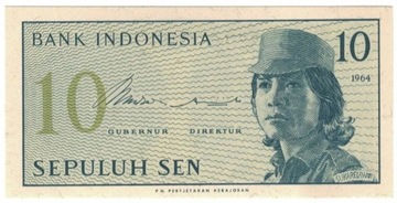 INDONEZJA 10 SEN 1964
