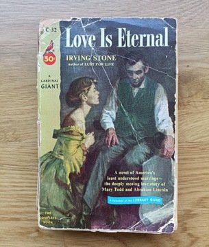 Irving Stone Love Is Eternal 1954 Abraham Lincoln