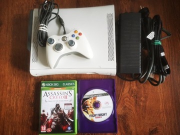 Konsola Xbox 360 FAT, HDMI, 20gb, pad, gry 