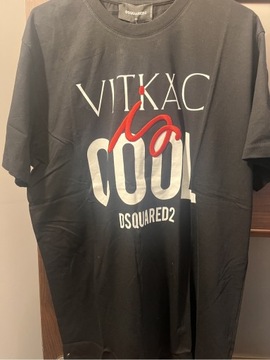 Koszulka Dsquared2 VITKAC czarna XL nowa