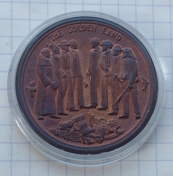 (432) USA Dwustulecie Kalifornii medal 1969 UNC