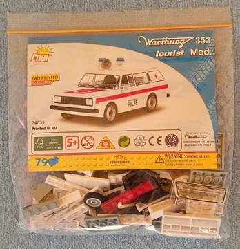 Klocki COBI 24559 - Wartburg 353 tourist Med.