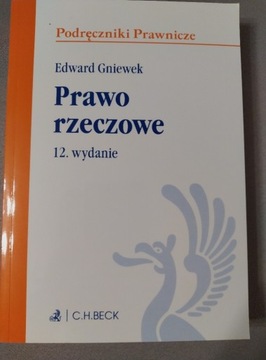 Prawo rzeczowe, E. Gniewek, wyd. 12 