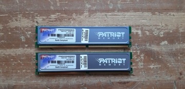 Pamięć RAM DDR2 Patriot 2x 1GB PC2 6400 CL5 800MHz