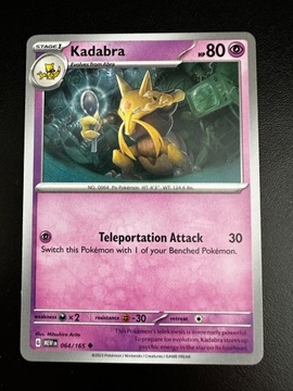 Karta Pokemon Kadabra 064/151 MEW 151