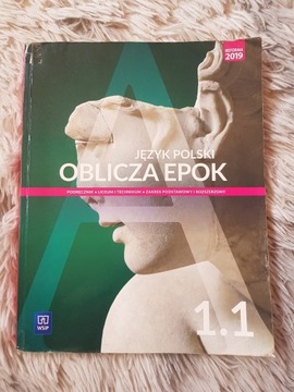 Język Polski Oblicza Epok 1.1 Podręcznik - WSiP