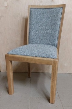 Krzesła tapicerowane dębowe