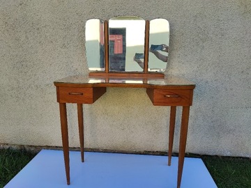 Toaletka z lustrem - lata 60. - super design - HIT