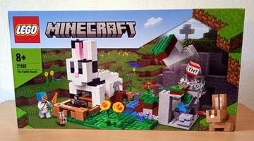 LEGO Minecraft 21181 Królicza farma