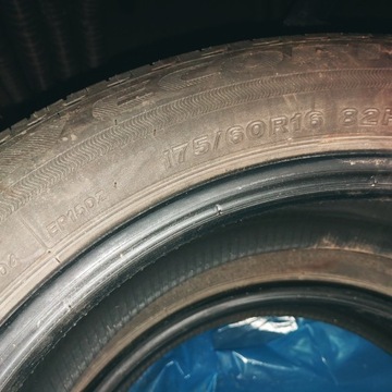 Sprzedam opony letnie 4x175/60R16 Bridgestone