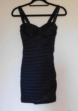 Nazz Collection sukienka sexy mała czarna 36