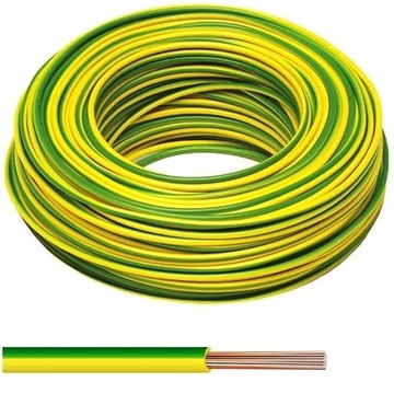 Kabel LgY (H07V-K) żółto-zielony 16mm 1000m