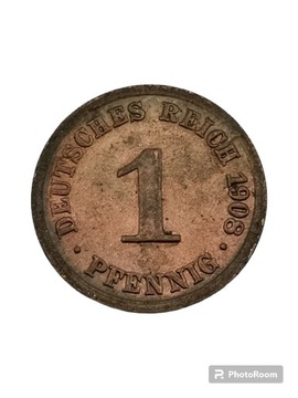 1 pfennig 1908 A