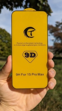 Szkło ochronne iPhone 15 Pro Max