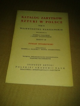 Katalog Zabytków Warszawskie Powiat Wyszkowski