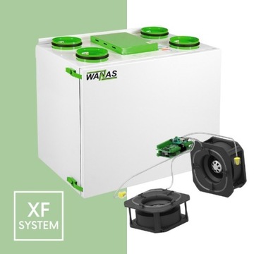 Wanas 355xf Rekuperator 355 xf v