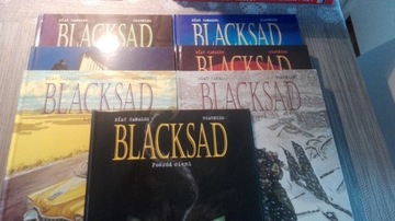 Blacksad 1-7 komplet