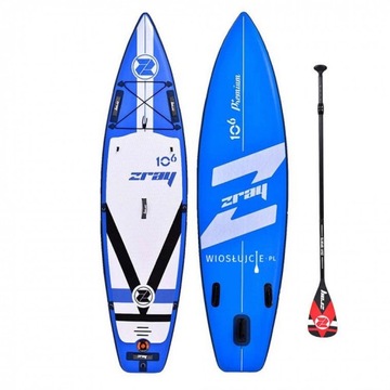 Deska SUP ZRAY Fury Pro 10'6 z wiosłem TOURING