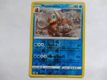 Karta Pokemon Mamoswine 033 Reverse Holo