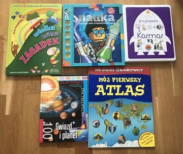 Książki edukacyjne dla dzieci - 5 sztuk