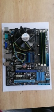 Płyta główna ASUS P5G41-M +procesor +ram DDR3 