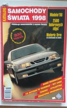 Katalog Samochody Świata 1998