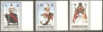 Znaczki Mi.545/47 Gibraltar 1989