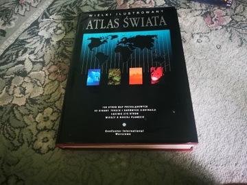 Atlas Świata- wiedza plus mapy i fotografie