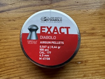 ŚRUT DIABOLO JSB EXACT 4,5mm 4,51