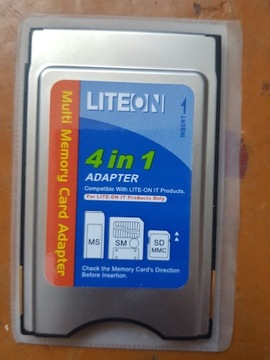 LITEON Multi memory card adapter 4 in 1 MS SM SD