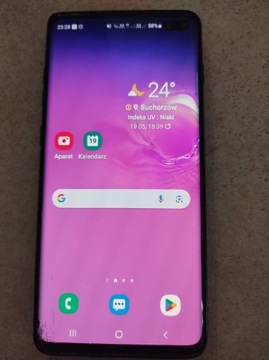 Samsung S10 plus sprzedaję jako uszkodzony, cały czas tel używany 