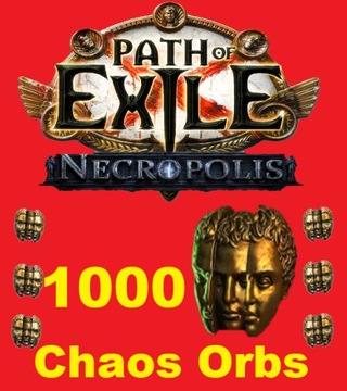 PATH OF EXILE POE NECROPOLIS 1K 1000 CHAOS ORB