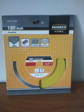 Tarcza diamentowa Modeco 180x22,23mm