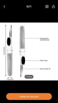 Narzędzie do czyszczenia słuchawek 