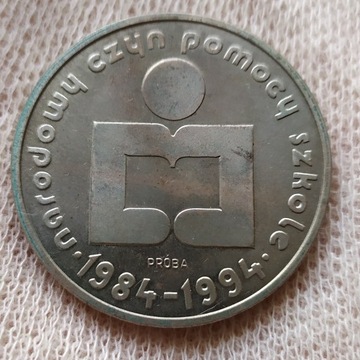 1000 zł 1986 Narodowy Czyn Pomocy Szkole próba