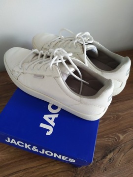 Sneakersy JACK&JONES chłopiec, białe, komunia