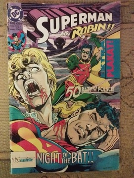 Superman 1/95 z plakatem 