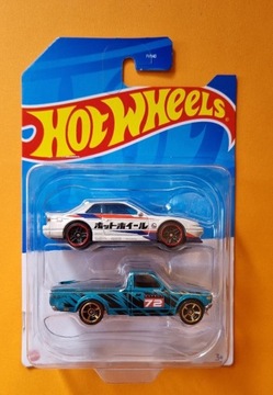 Hot wheels 2 pak Nissan Silvia i Datsun