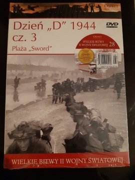 Dzień "D" D-Day cz.3 1944 IIWŚ - Osprey +DVD FOLIA