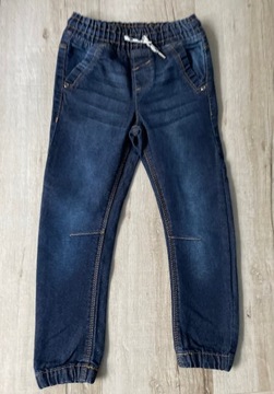 Spodnie jeansowe chłopięce 110