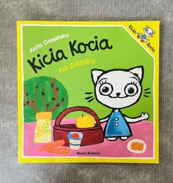 NOWA książka - Kicia Kocia na pikniku + mowi nie! 
