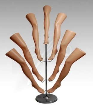 Stojak ekspozytor na 7 nóg plastikowych na rajstop