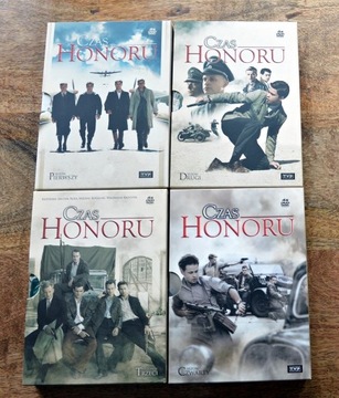 Serial Czas honoru-DVD cztery sezony I-IV 