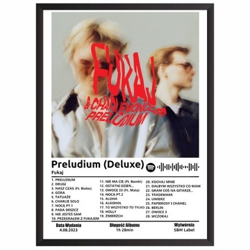 Fukaj Preludium Plakat z albumem