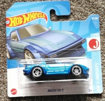 Hot Wheels Mazda RX-7 seria 2022